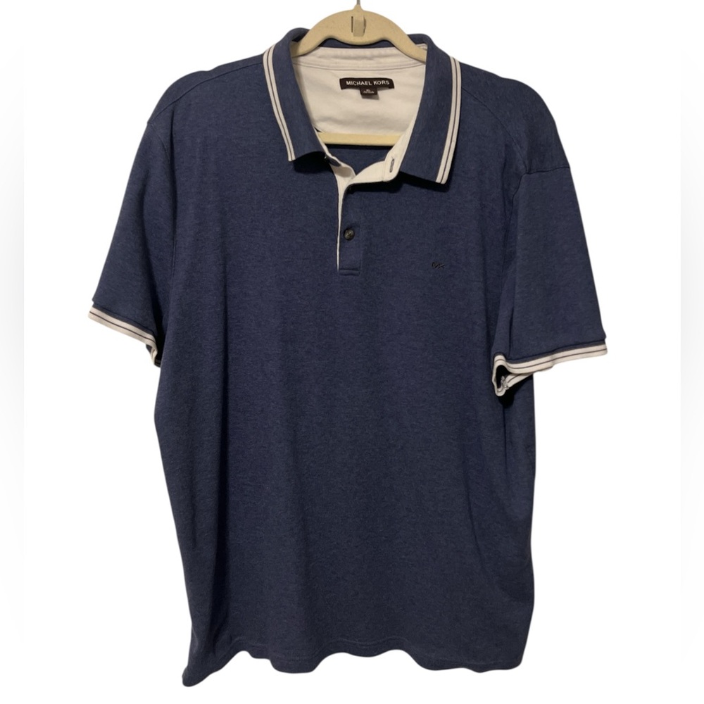 Men’s Blue Michael Kors Polo